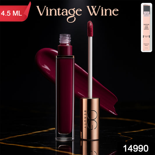 Og Beauty Vintage Wine Moisture Lock Liquid Lipstick (4.5 Ml 1 Pc)