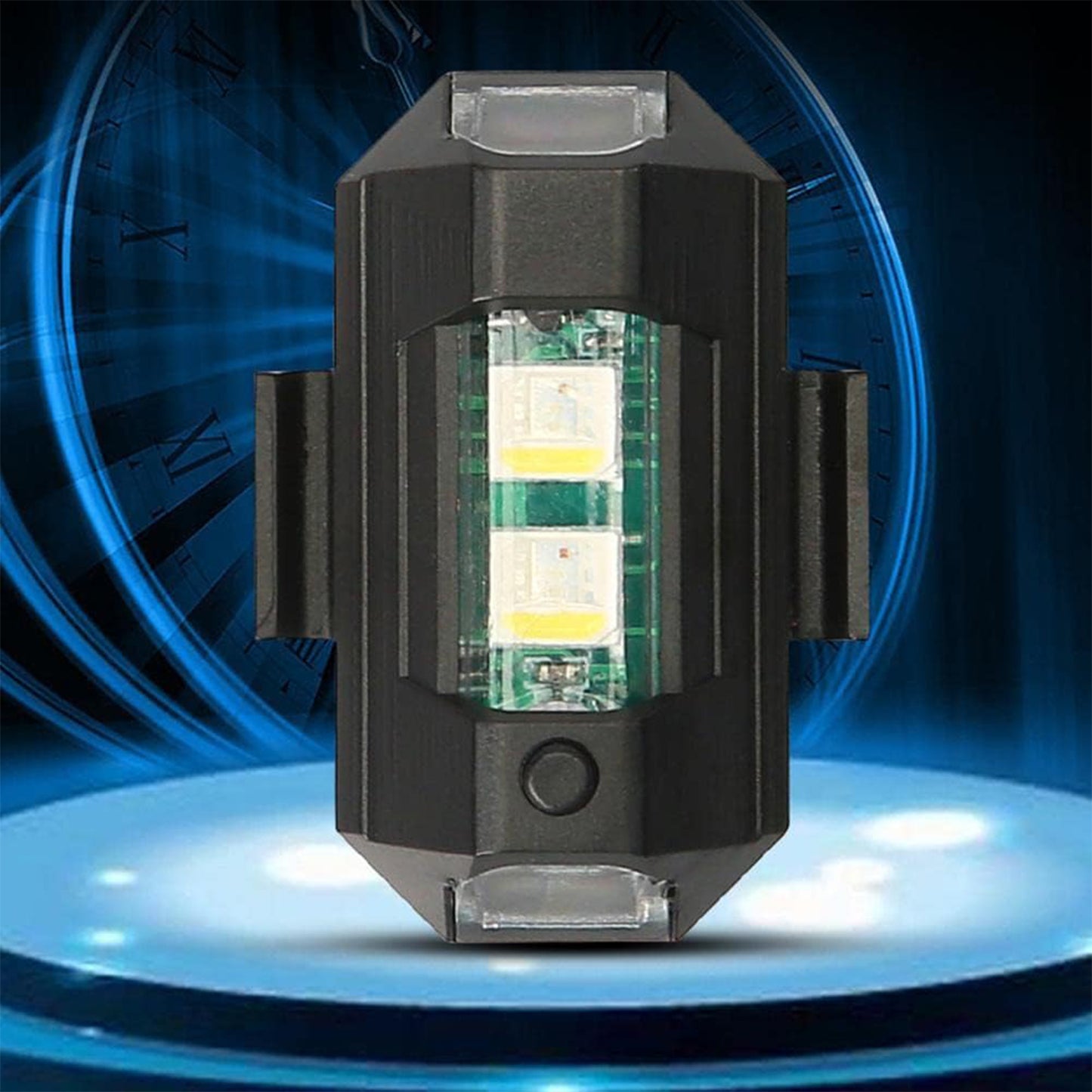 7497 Mini Led Strobe Lights Waterproof Lights Lightweight Rgb Led Lights Drone Strobe Lights Veicle Anti-collision Strobe Light Bike Motocycle Lights Usb Recharge Multi-colors