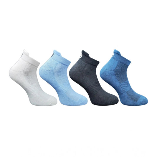 Generic 4_Pair Set Unisex Casual Bamboo Cotton Printed Ankle Length Socks (Multicolor)