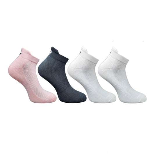Generic 4_Pair Set Unisex Casual Bamboo Cotton Printed Ankle Length Socks (Multicolor)