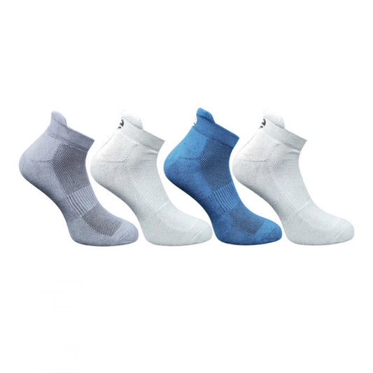 Generic 4_Pair Set Unisex Casual Bamboo Cotton Printed Ankle Length Socks (Multicolor)