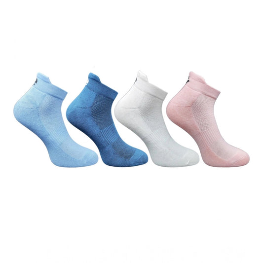 Generic 4_Pair Set Unisex Casual Bamboo Cotton Printed Ankle Length Socks (Multicolor)