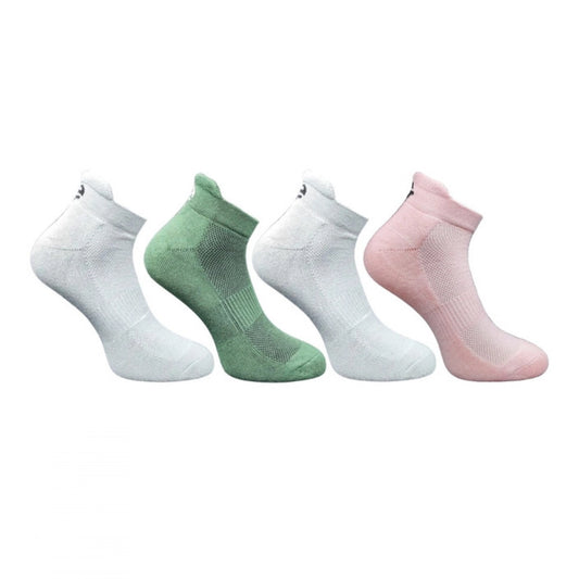 Generic 4_Pair Set Unisex Casual Bamboo Cotton Printed Ankle Length Socks (Multicolor)