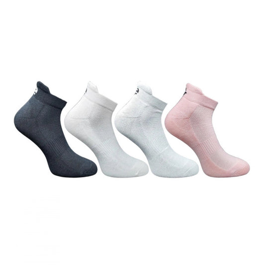 Generic 4_Pair Set Unisex Casual Bamboo Cotton Printed Ankle Length Socks (Multicolor)