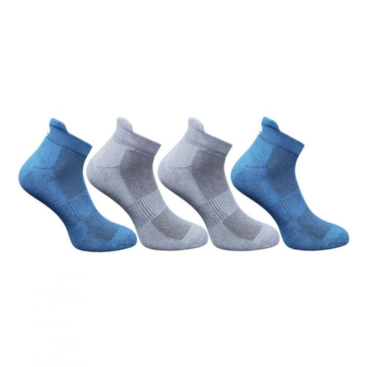 Generic 4_Pair Set Unisex Casual Bamboo Cotton Printed Ankle Length Socks (Multicolor)