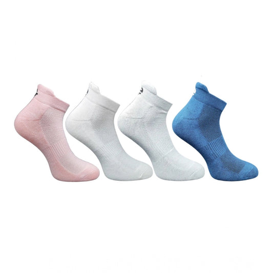 Generic 4_Pair Set Unisex Casual Bamboo Cotton Printed Ankle Length Socks (Multicolor)