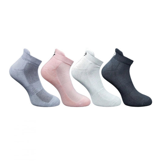 Generic 4_Pair Set Unisex Casual Bamboo Cotton Printed Ankle Length Socks (Multicolor)