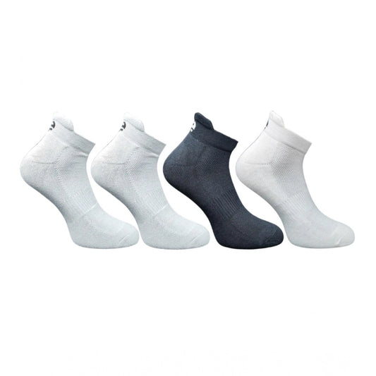 Generic 4_Pair Set Unisex Casual Bamboo Cotton Printed Ankle Length Socks (Multicolor)