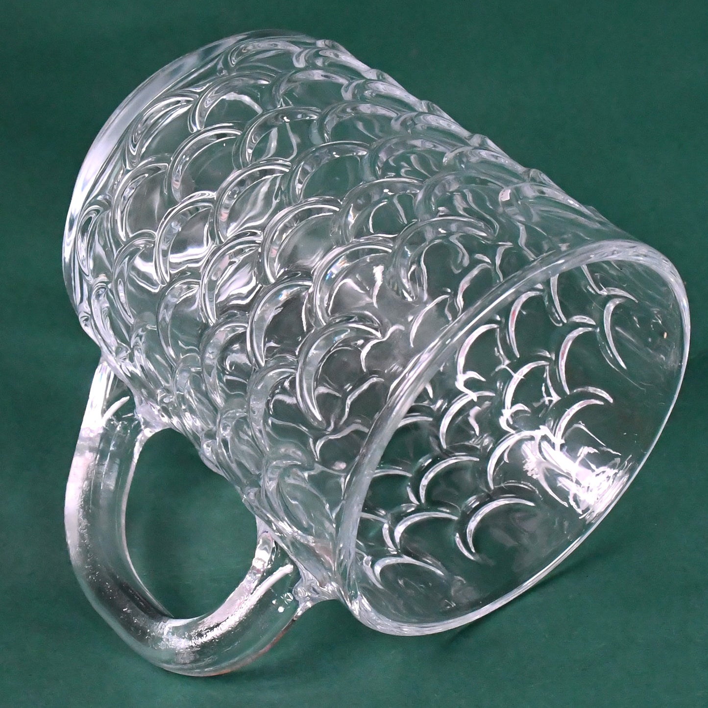 Glass Coffee Tea Cup Mug With Handle (6 Pcs Set)