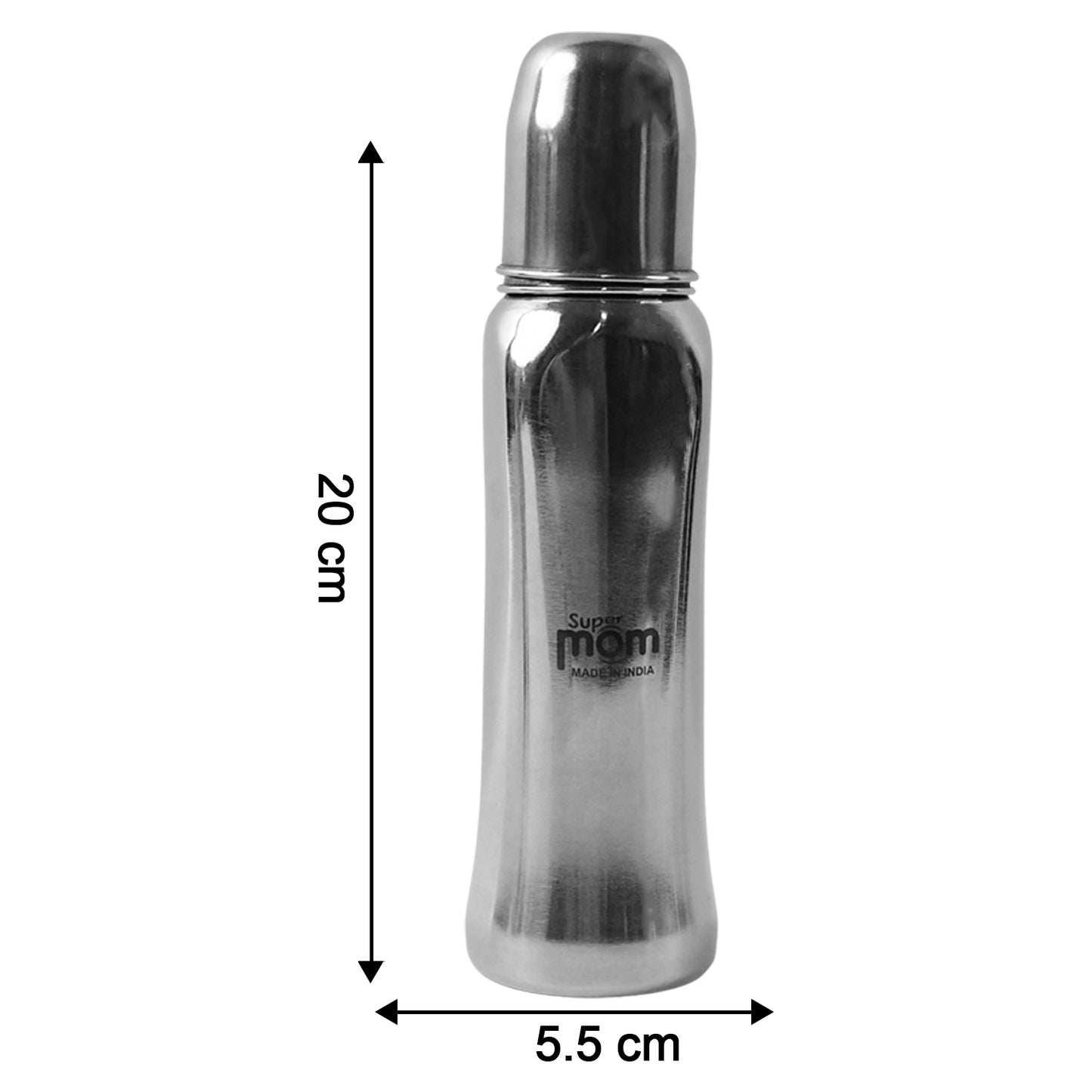 Supermom Lion Stainless Steel Feeding Bottle 250ml