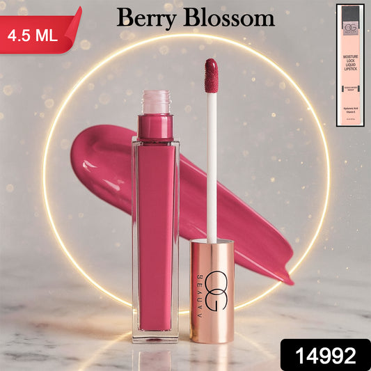 Og Beauty Berry Blossom Moisture Lock Liquid Lipstick (4.5 Ml 1 Pc)