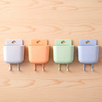 Plastic charging shelf holder