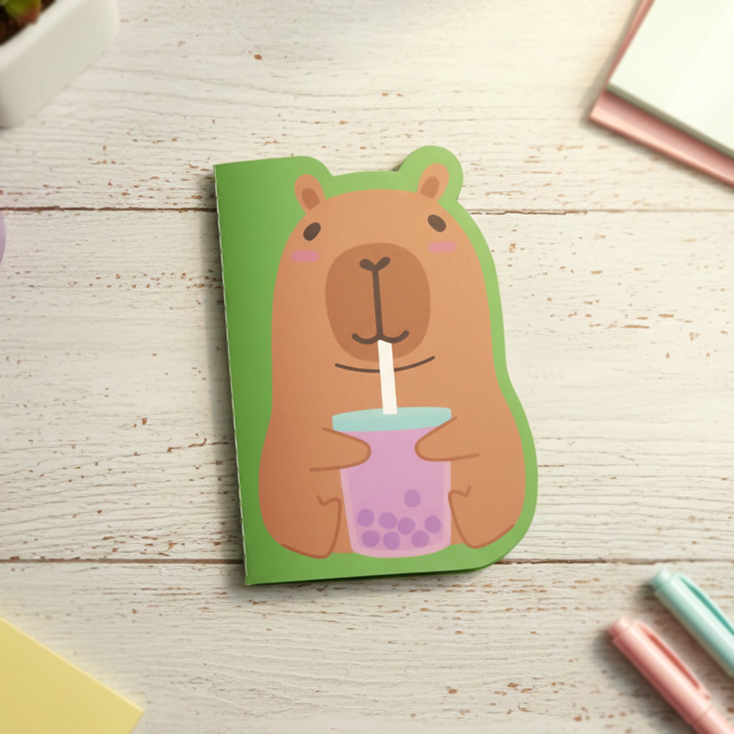 Fun learning notebook with animal design