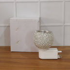 Premium Kapoor Dani Plug-In Star Cut Glass Aroma Diffuser Night Lamp (1 Pc)