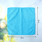 Microfiber Cleaning Cloths 4 Pc Set, Multipurpose Cleaning Towel Napkin