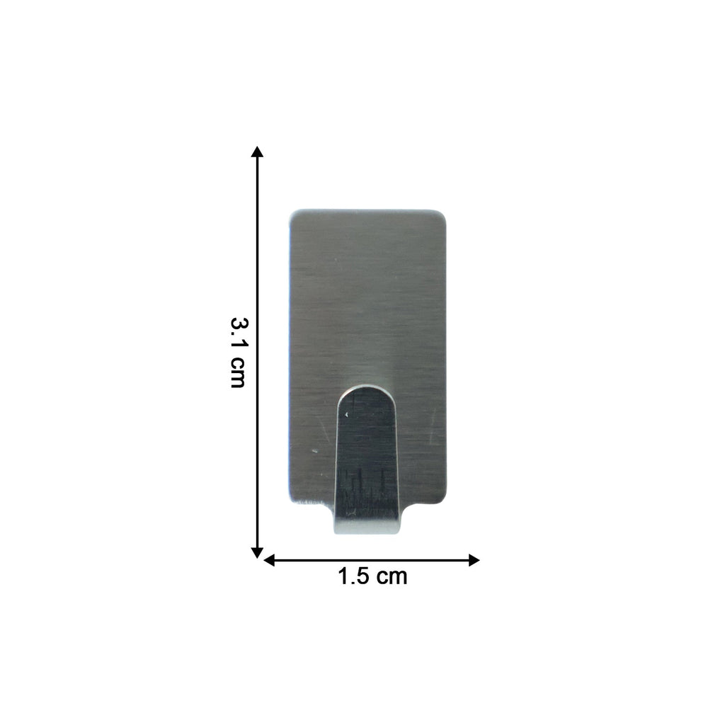 Self Adhesive Wall Hooks Set (Pack Of 6)