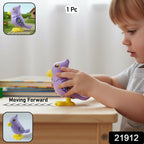Key operated jumping toy