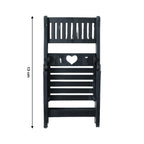 Mini Chair Shape Mobile Stand Holder (1 Pc / Balck Color)
