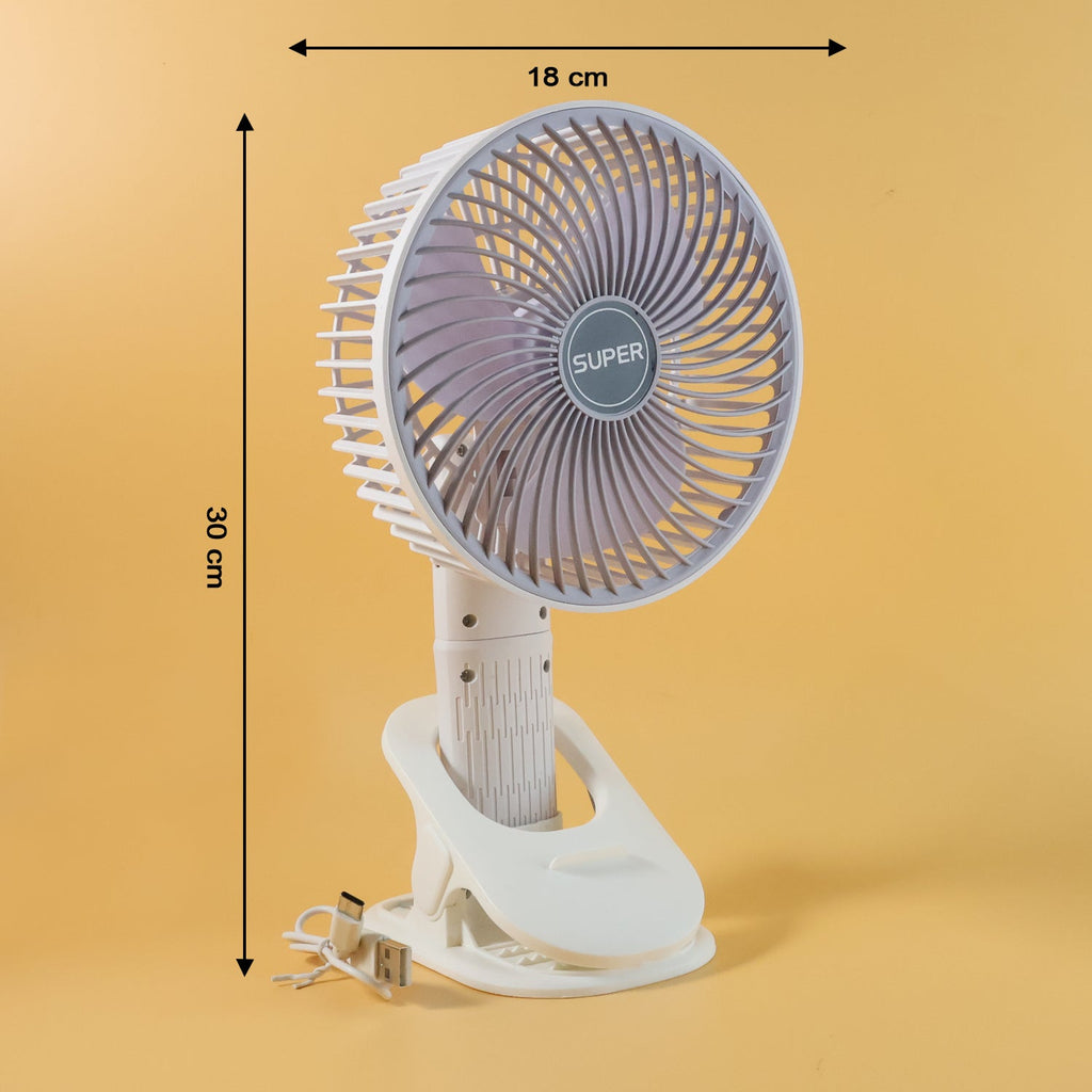 Plug and Play Portable USB Fan (1 Pc)