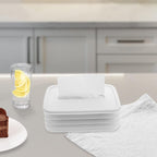 Simple Silicone Tissue Holder Cube / Cylinder Tissue Box for Bathroom, Office