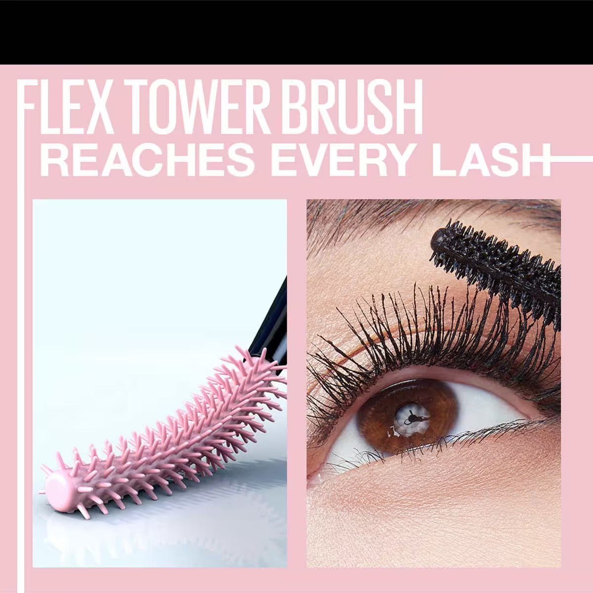 Pippal Sky High Eyeliner 1 Pcs with Mascara Ultra Volume Up Volumizing Mascara Long Lasting Waterproof 10Gm (Pack of 1)