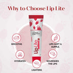 Lip Lite Strawberry Moisturising Lip Balm 15g (Pack of 5)