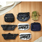 Fashionable waist pouch for running and hiking