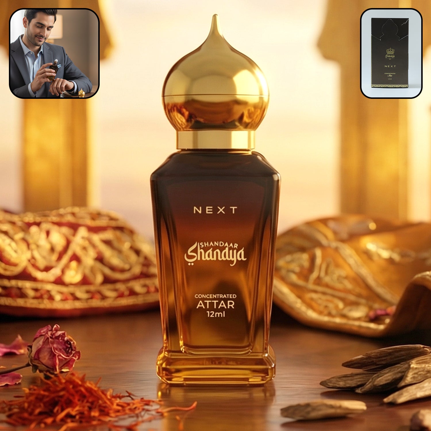 Next Premium Shandaar Shanaya Attar Perfume 12 Ml