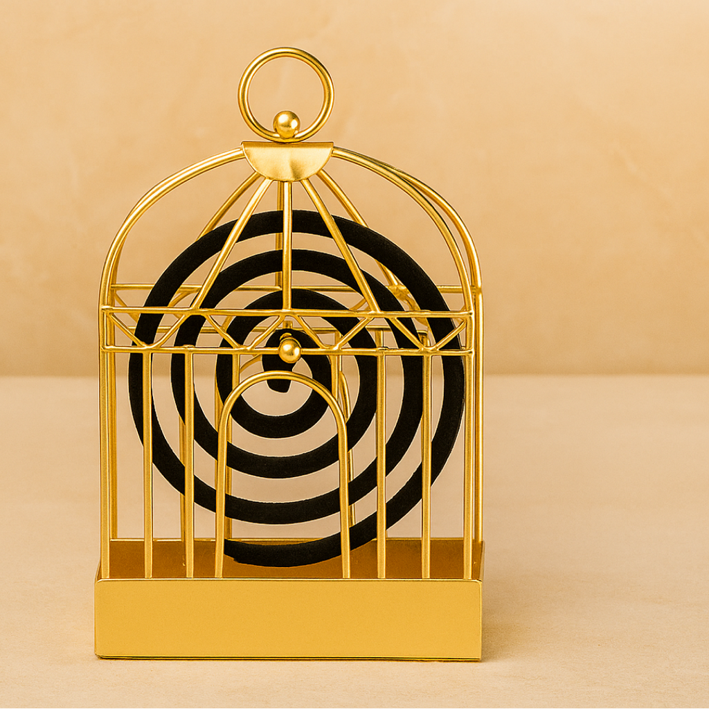 Mosquito Coil Holder, Vintage Style Durable Household Mosquito coil Stand Office Home