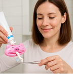 Animal Design Toothpaste Squeezer for Easy Dispensing