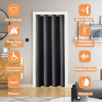 Solid 1 Piece Door Curtain Mix Size(1kg)