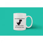 Generic Printed Ceramic Coffee Mug - 1 Pieces, White, 11oz