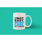 Generic Printed Ceramic Coffee Mug - 1 Pieces, White, 11oz