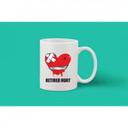 Generic Printed Ceramic Coffee Mug - 1 Pieces, White, 11oz
