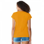 Generic Women's Cotton Western Wear T Shirt (Yellow)