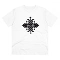 Generic Men's PC Cotton Telugu Desing Printed T Shirt (Color: White, Thread Count: 180GSM)