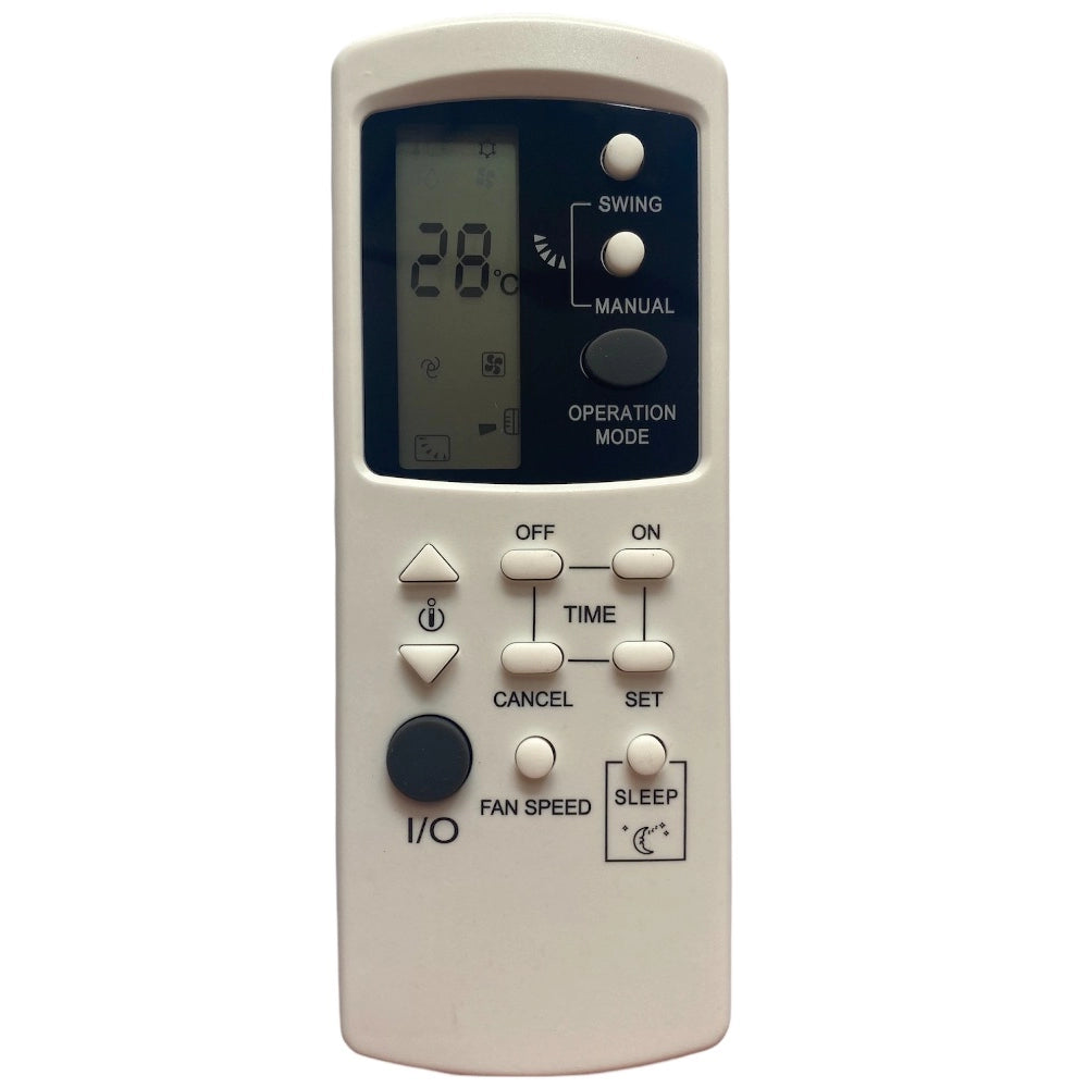 Generic Remote No. 129, Compatible with Whirlpool 3D Auto AC Remote Control (Exactly Same Remote will Only Work)