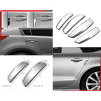 Generic Pack Of 4 Winner Plastic Car Door Guard Universal For Car (Black)