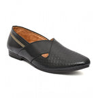 Generic Men's Faux Leather Formal Shoes (Black)
