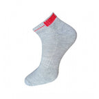Generic 3_Pair Set Unisex Casual Cotton Solid Ankle Length Socks (Multicolor)