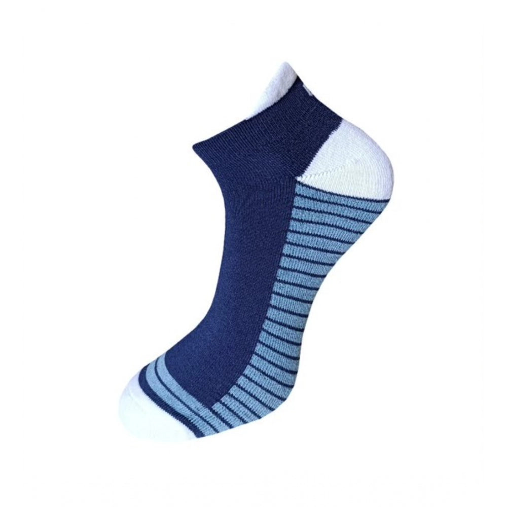 Generic 3_Pair Set Unisex Casual Cotton Printed Ankle Length Socks (Multicolor)