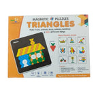 Magnetic Puzzle Triangle |   Cardboard  |   Educational Toys| 3+ Years