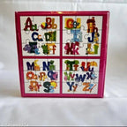 4_Pcs Set Alphapet Puzzle | Cardboard | Educational Toys | 4+ Years