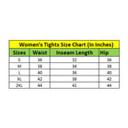 Generic Women's Polyester Solid Ankle Length High-Rise Tights (Navy)
