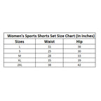 Generic Women's Polyester Solid Above Knee High-Rise Shorts (Grey)