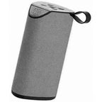 Generic Plastic Rubber Wireless TG111 Bluetooth Speaker (Grey)