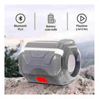 Generic Plastic Rubber Wireless A005 Bluetooth Speaker (Grey)