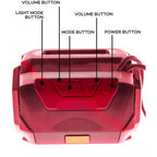 Generic Plastic Rubber Wireless A005 Bluetooth Speaker (Red)