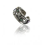 Generic Stainless Steel Imported High-Quality Office Wear Freesize Ring (Silver Plated)