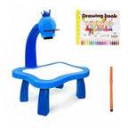 Generic Plastic Drawing Projector Table For Kids (Multicolor )